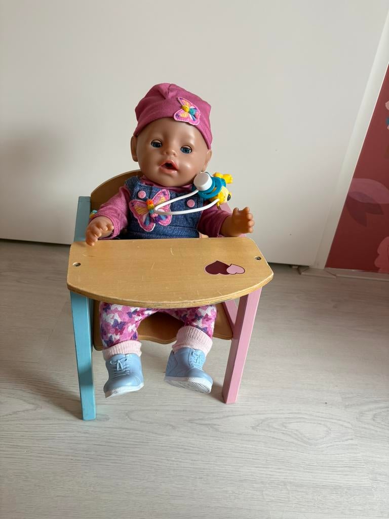 Baby born uitgebreide set!, Ophalen, Gebruikt, Babypop