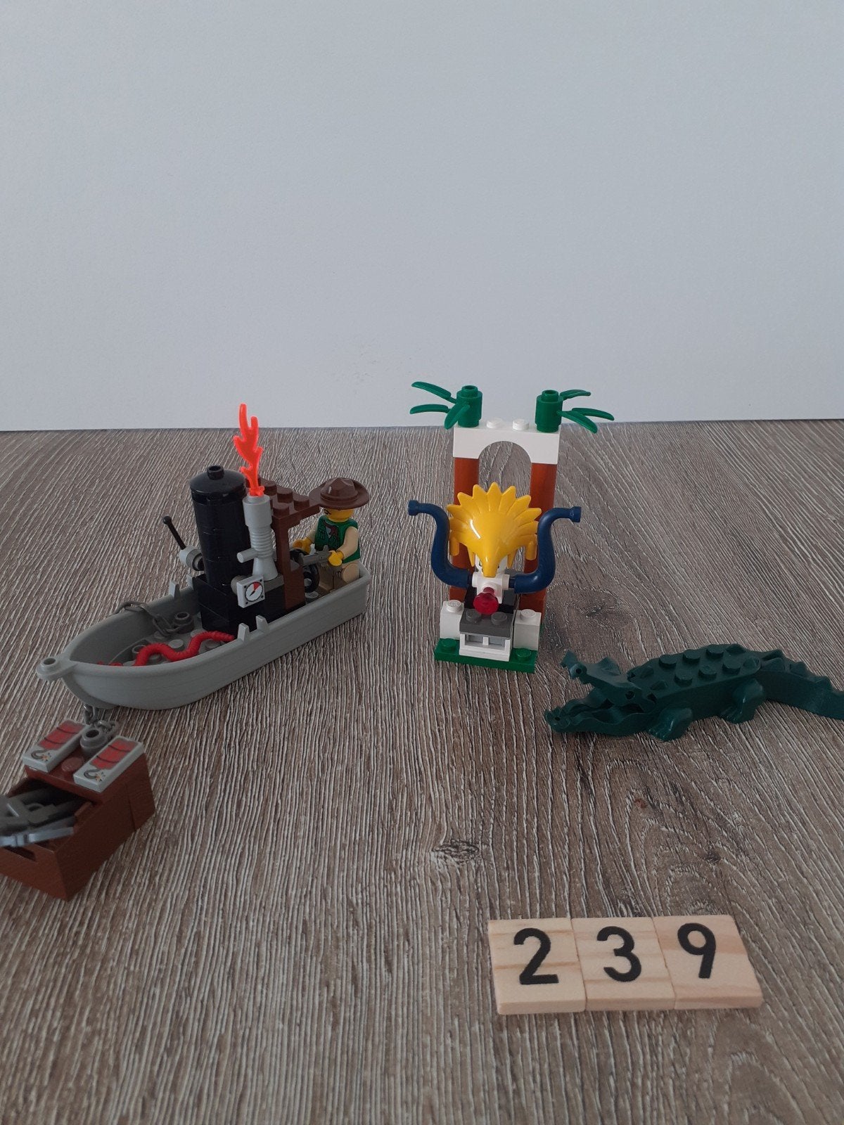 Lego Orient Expediton Jungle River 7410, Ophalen of Verzenden, Gebruikt