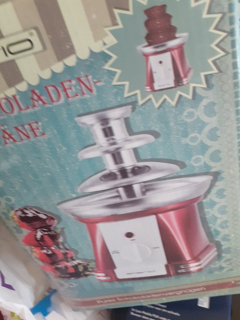 Chocolade Fontein, Ophalen, Nieuw, Elektrisch, Fondueset