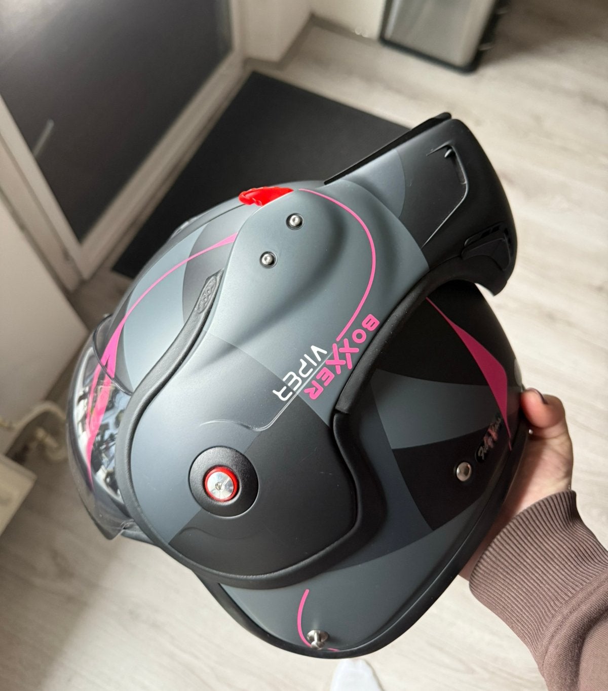 Roof boxxer viper helm, Motoren, Ophalen of Verzenden, Nieuw met kaartje, Systeemhelm, Overige merken