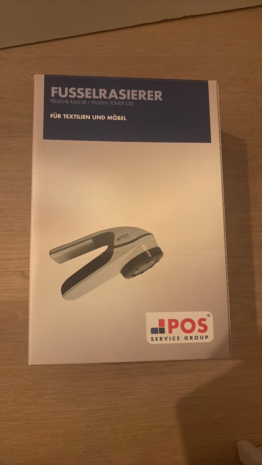 Fusselrasierer, POS, nieuw ongeopend in doos, Ophalen