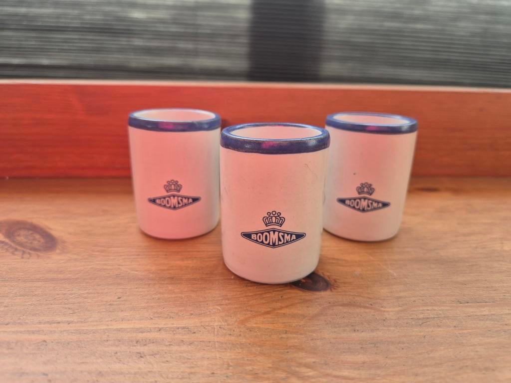 3x boomsma glaasjes, Ophalen of Verzenden