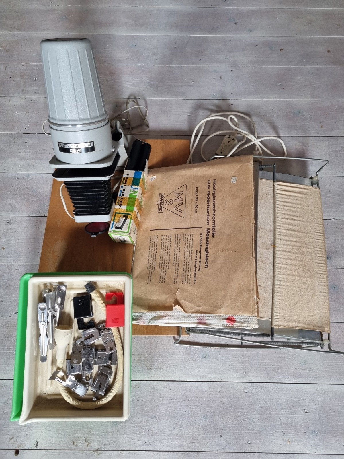 Meopta Opemus III Vergroter met Rodenstock Trinar lens, Ophalen, Gebruikt, Meopta, Vergroter
