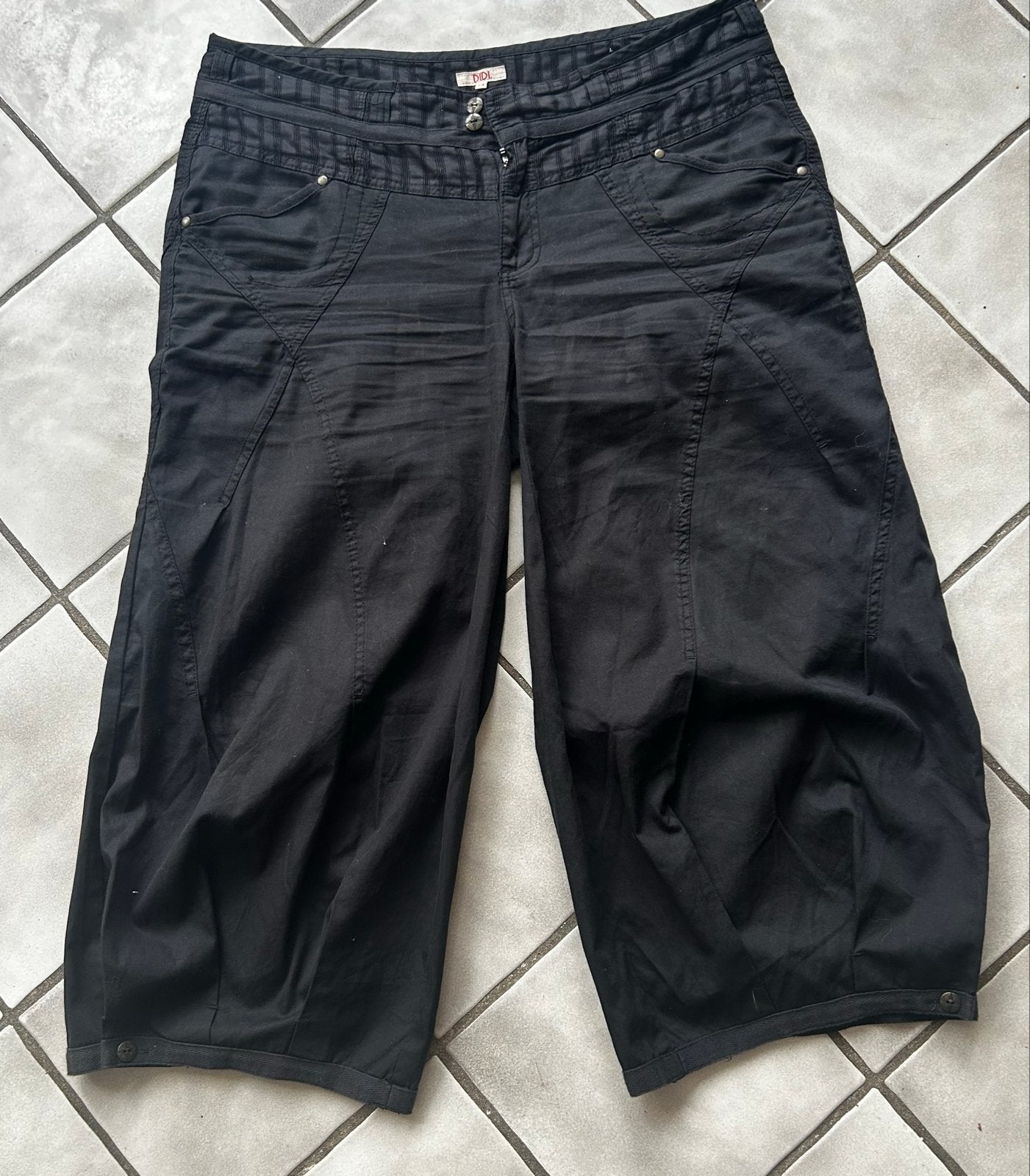 DIDI Zwarte Broek - Maat 44, Zwart, Maat 42/44 (L), Ophalen of Verzenden, Lang