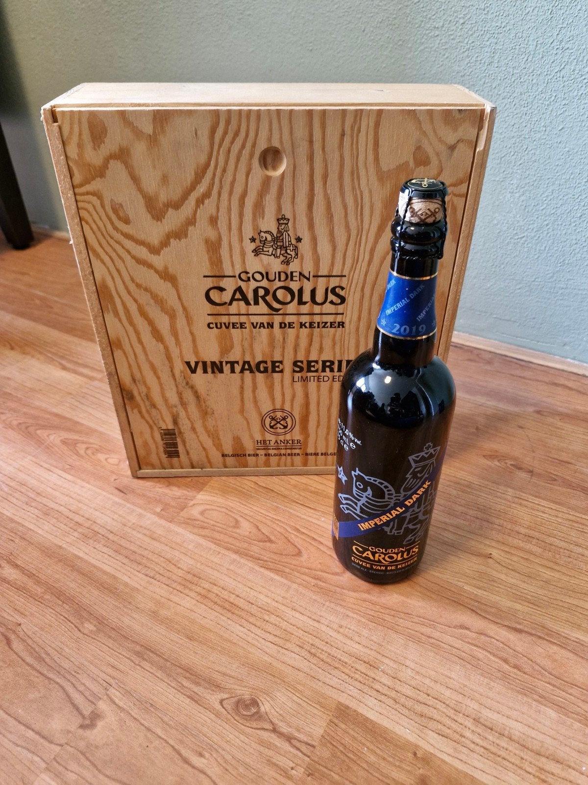Gouden Carolus Imperial Dark 2019 (incl. krat), Ophalen, Nieuw, Flesje(s), Overige merken