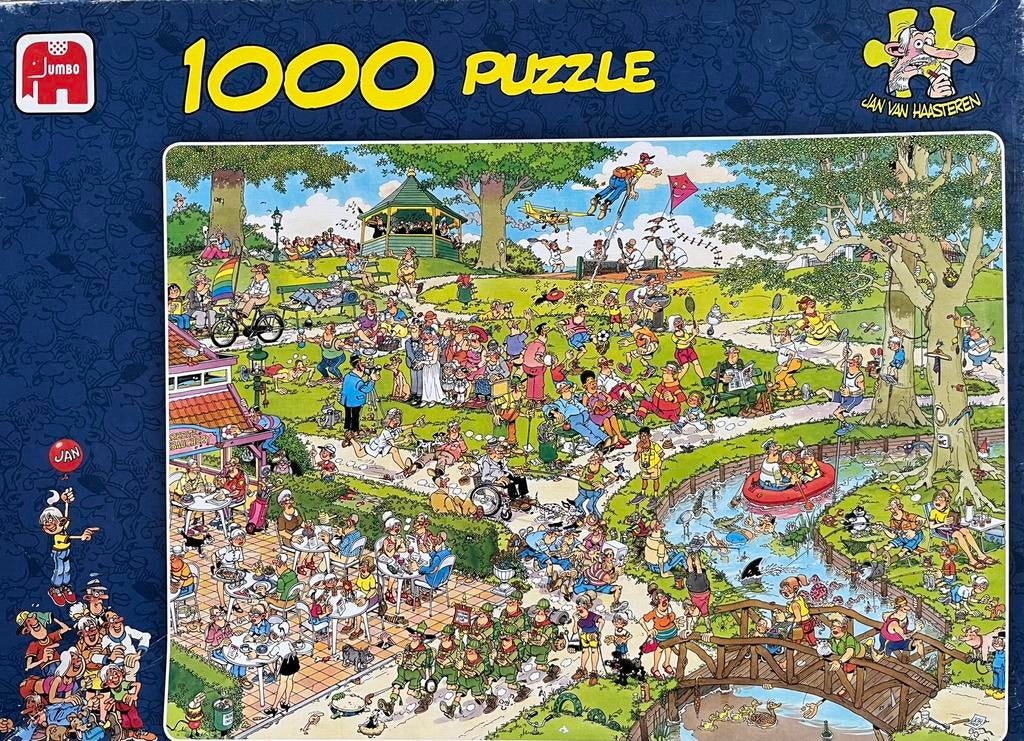 Jan van Haasteren puzzels, Ophalen of Verzenden, 500 t/m 1500 stukjes, Zo goed als nieuw