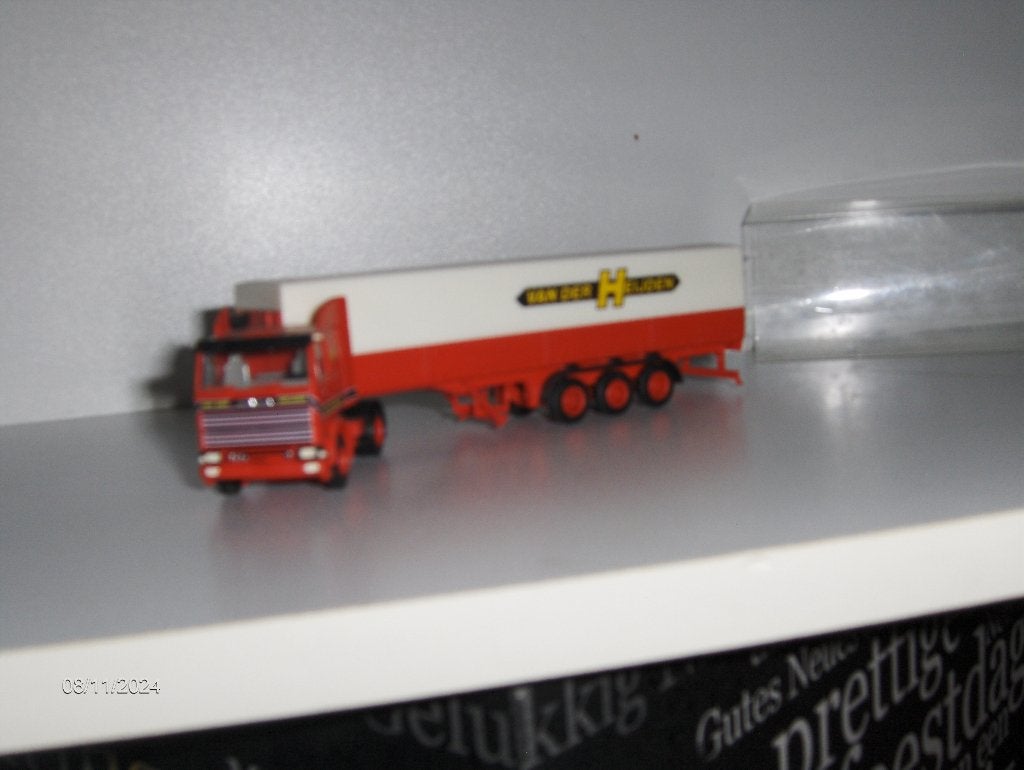 Herpa- Scania, Ophalen of Verzenden, Gebruikt, Bus of Vrachtwagen, Herpa