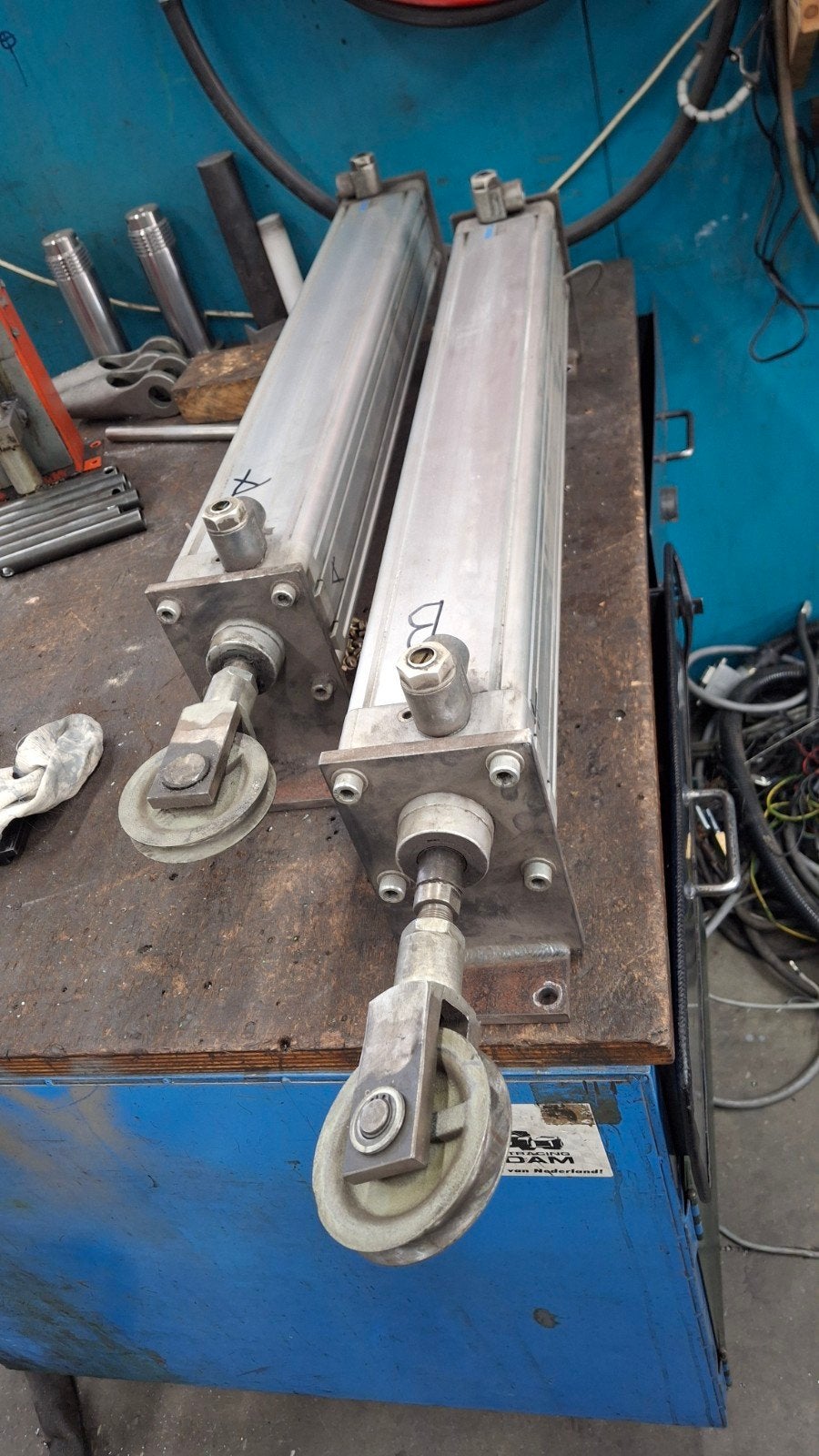 Festo DNC-100-700-PPV Pneumatische Cilinder, Doe-het-zelf en Verbouw, Gereedschap | Machine-onderdelen en Toebehoren, Ophalen of Verzenden