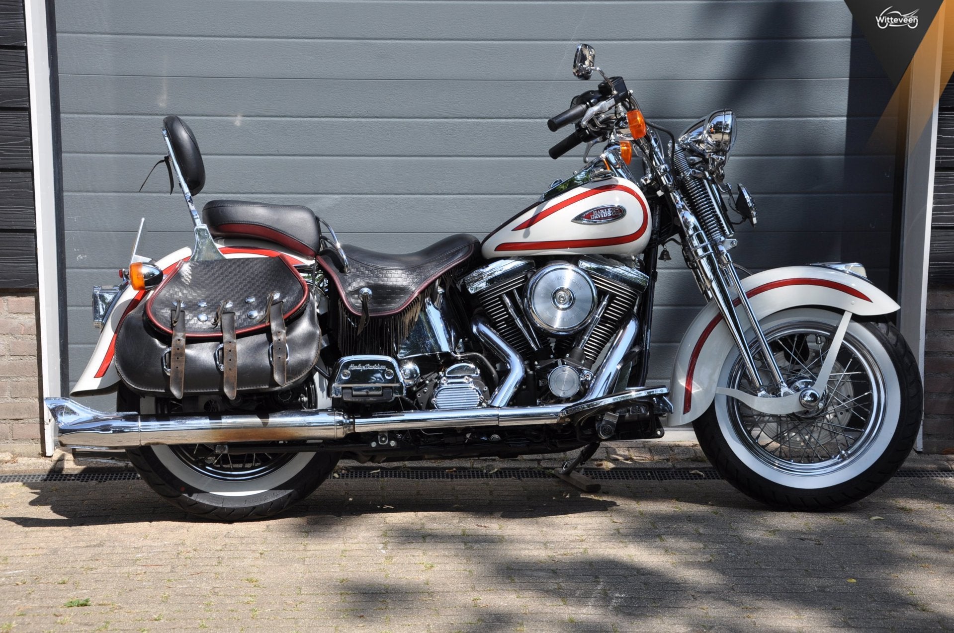 Harley Davidson FLSTS Heritage Springer Softail Evo 1340 Top, 1338 cc, Chopper, Bedrijf, Meer dan 35 kW