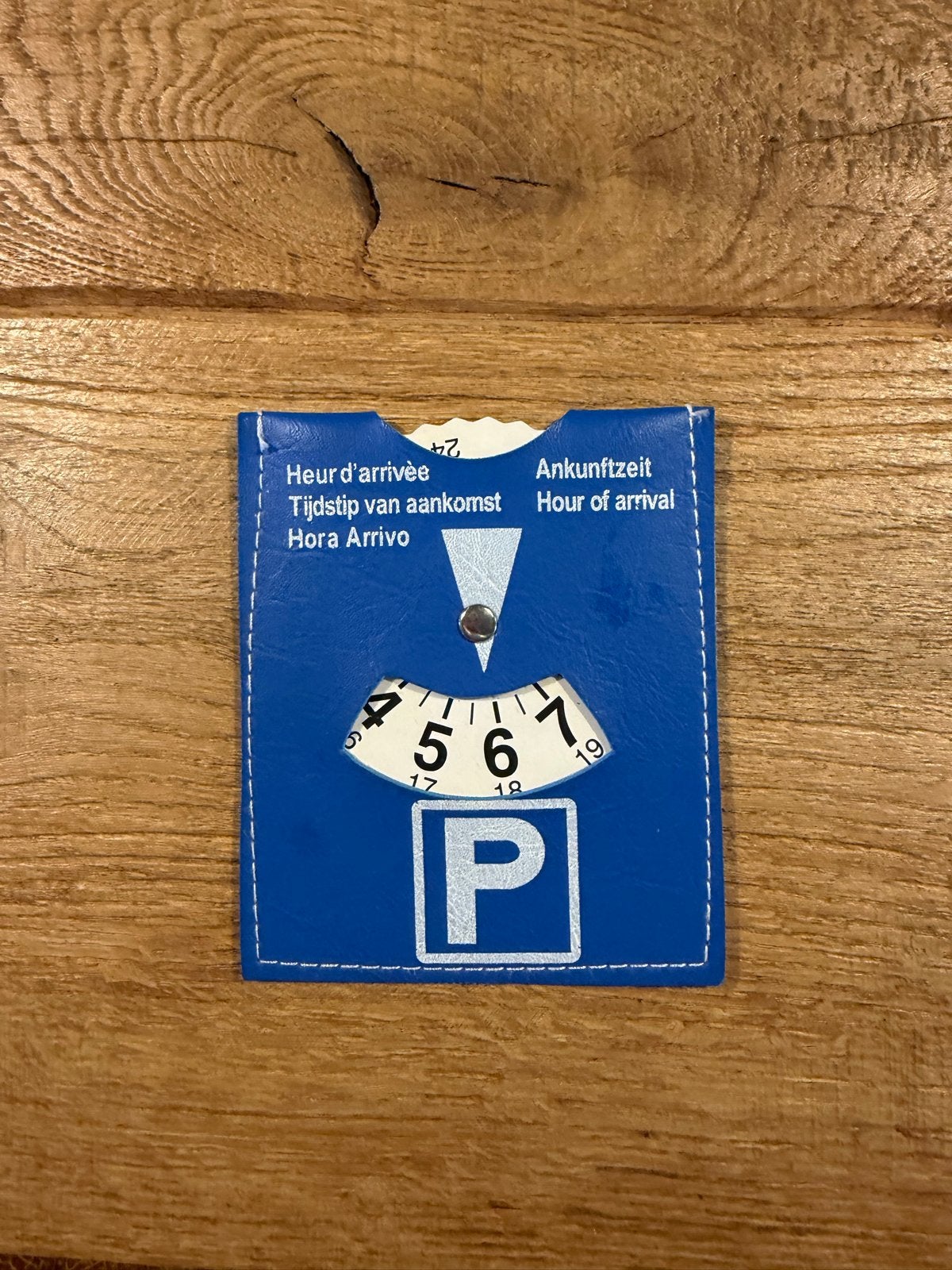 Parkeerschijf, Auto diversen, Ophalen of Verzenden, Gebruikt