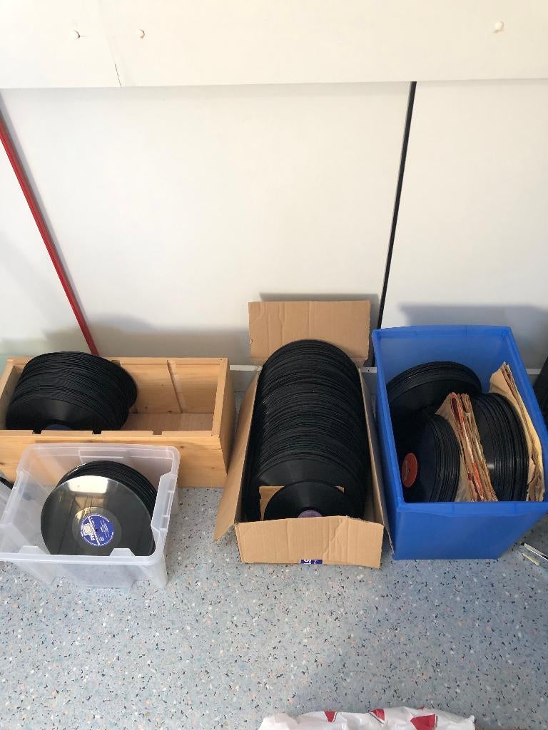 78 toeren platen bakeliet ca. 300 stuks, Cd's en Dvd's, Vinyl | Overige Vinyl, Ophalen of Verzenden, Voor 1960, Gebruikt, Overige formaten