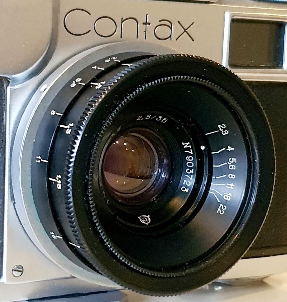 Jupiter-12 35mm f/2.8 groothoek lens Contax Kiev Zorki Fed +, Verzenden, Zo goed als nieuw, Groothoeklens