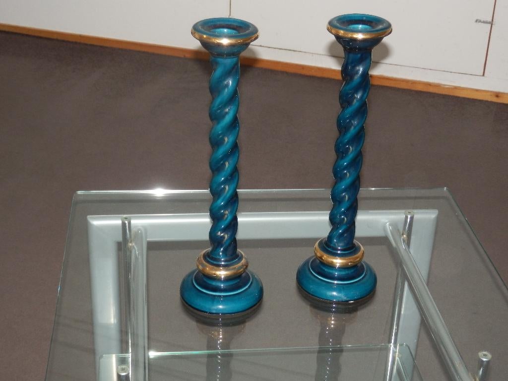 kandelaars, Huis en Inrichting, Woonaccessoires | Kandelaars en Kaarsen, Ophalen, Overige materialen, 25 tot 50 cm, Zo goed als nieuw