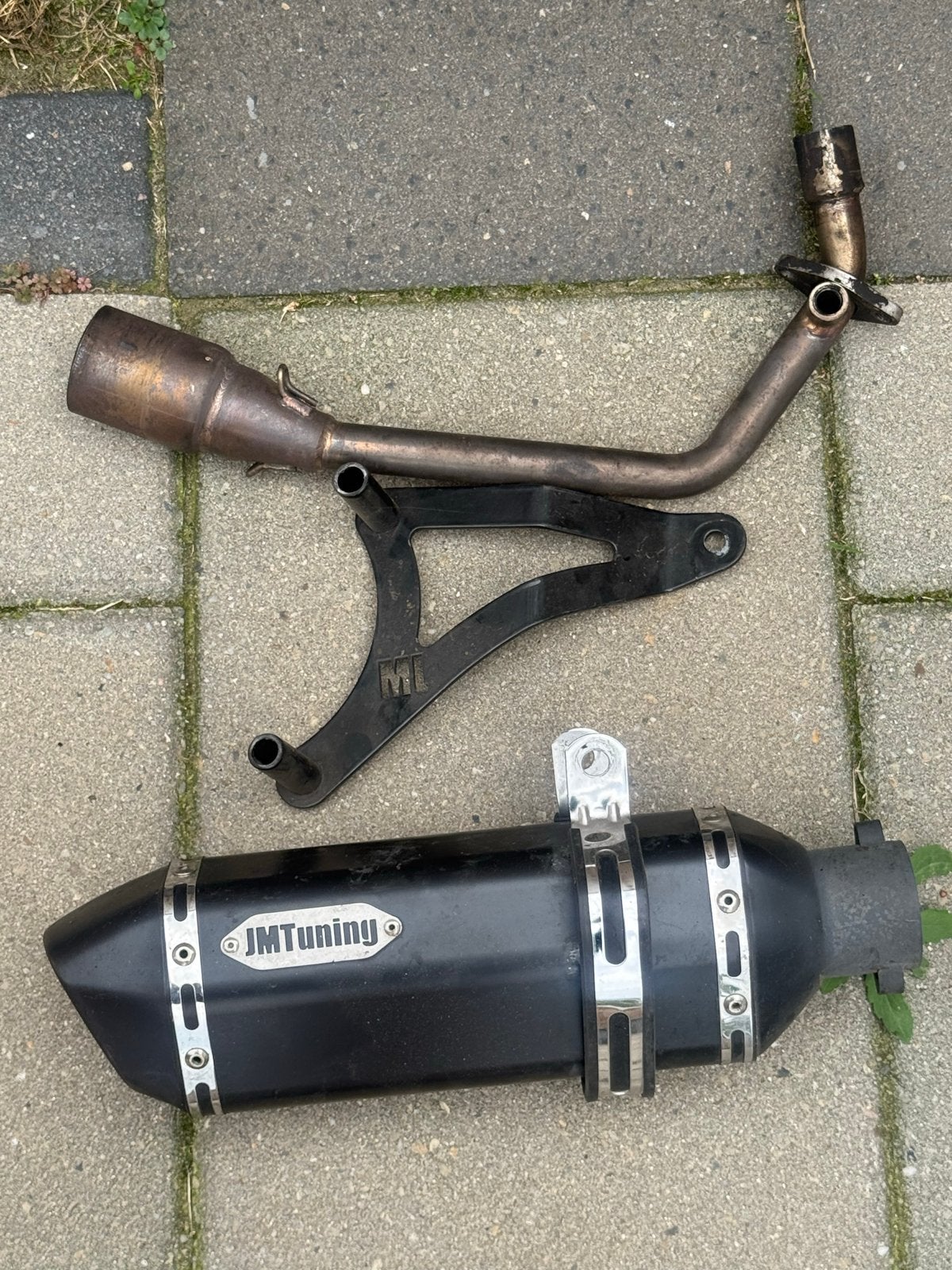 Vespa Sprint JMTuning uitlaat, Ophalen of Verzenden, Gebruikt, Uitlaat, Vespa