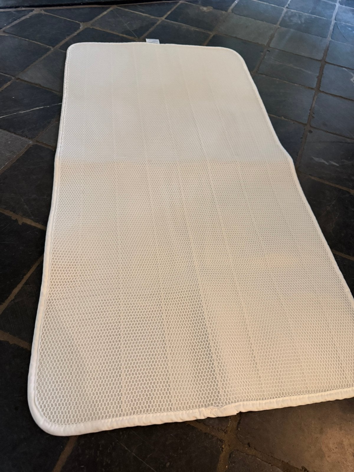 AeroSleep matrasbeschermer ledikant – wit, Ophalen of Verzenden, Zo goed als nieuw, Ledikant