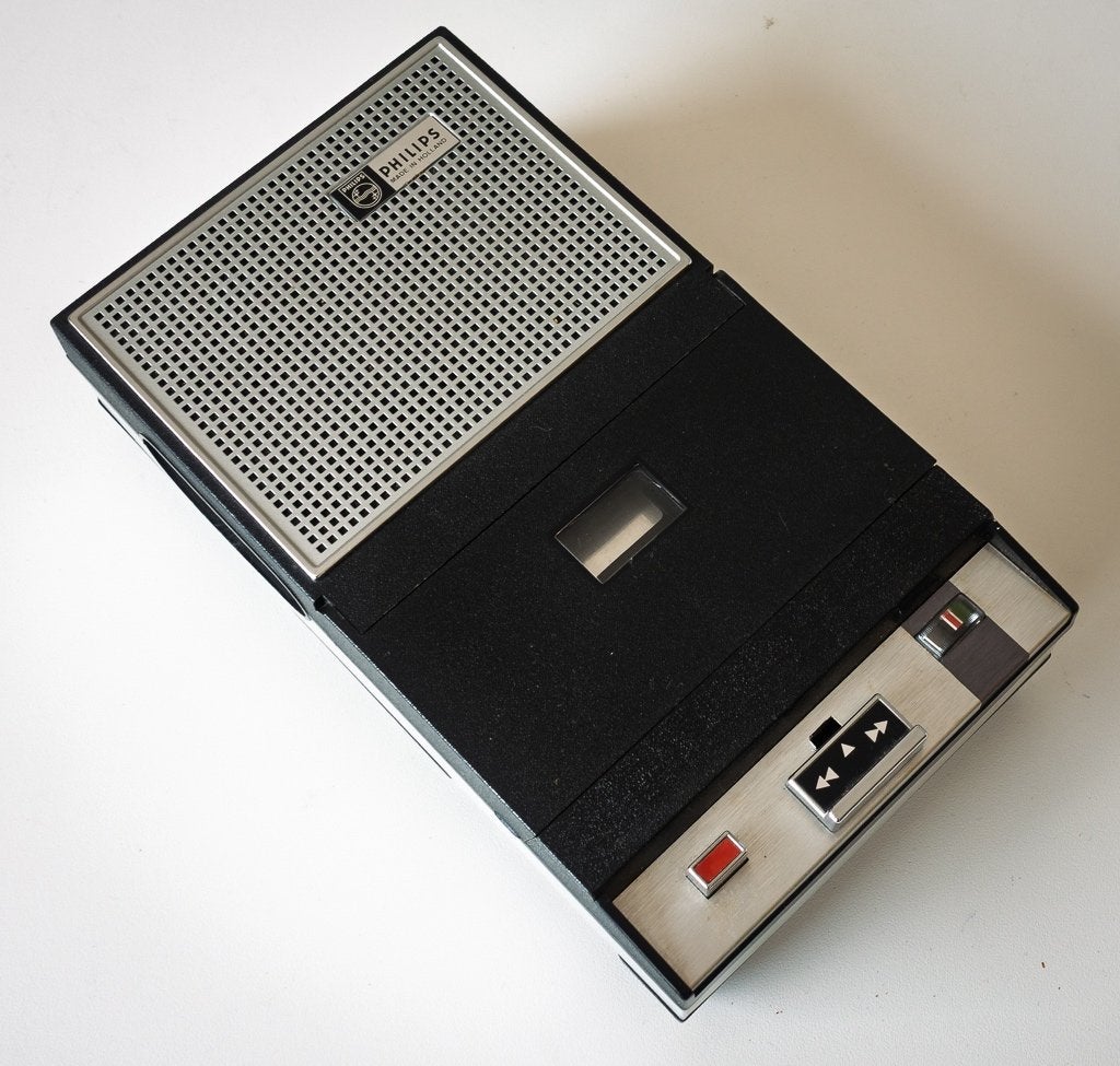 PHILIPS Cassette recorder, Ophalen of Verzenden, Enkel, Philips