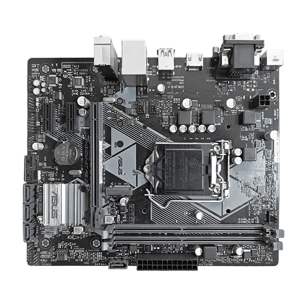 ASUS PRIME H310M-AT R2.0 Moederbord met Socket LGA 1151, Ophalen of Verzenden, Gebruikt, DDR4