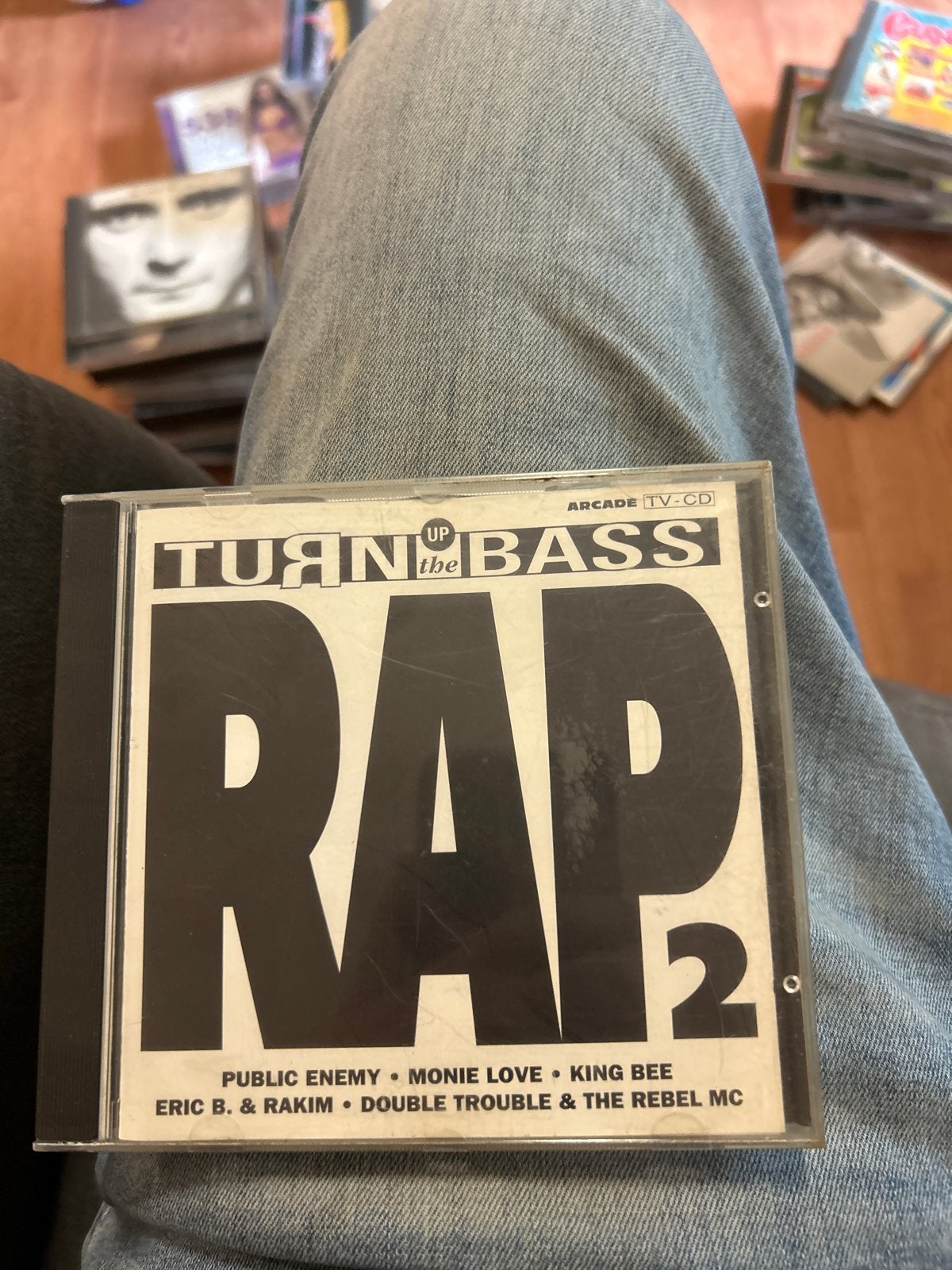 Turn Up The Bass - Rap 2 CD (Arcade TV-CD), Ophalen of Verzenden, Gebruikt, Verzamelalbum, Inclusief boekje