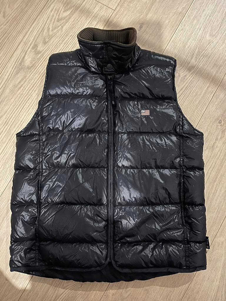 River woods bodywarmer maat L Z.G.A.N, Ophalen of Verzenden, Zo goed als nieuw, Zwart