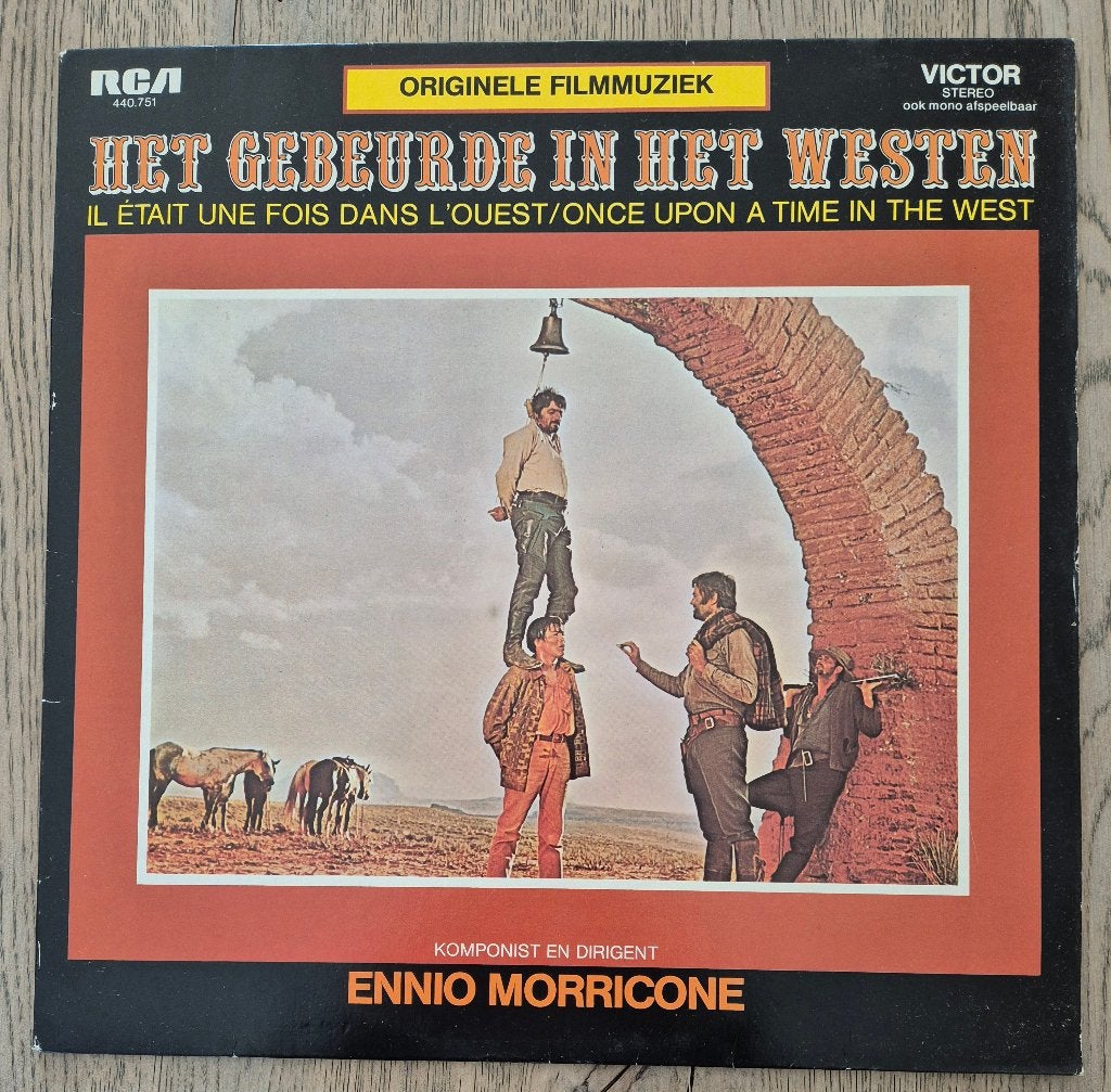 Ennio Morricone – Het Gebeurde In Het Westen, Ophalen of Verzenden, LP