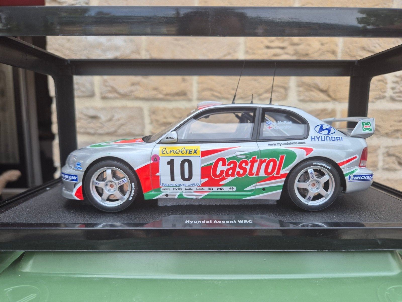 Hyundai Accent WRC 1:18 - McRae/Senior - OttO Models 1:18, Verzenden, Nieuw, Auto, OttOMobile