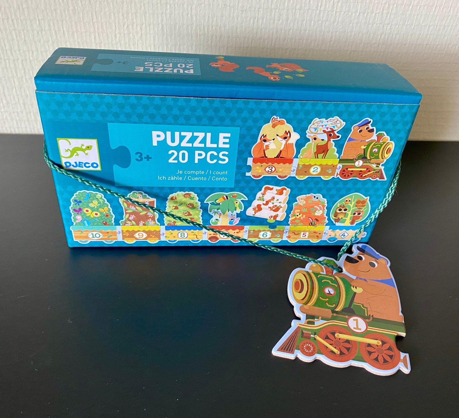 Djeco puzzeltrein, Ophalen, Zo goed als nieuw