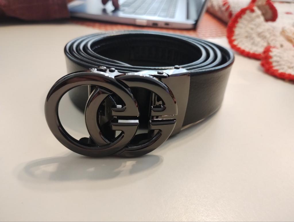 Riem Gucci, Zwart, Nieuw, Ophalen of Verzenden, 115 cm of meer