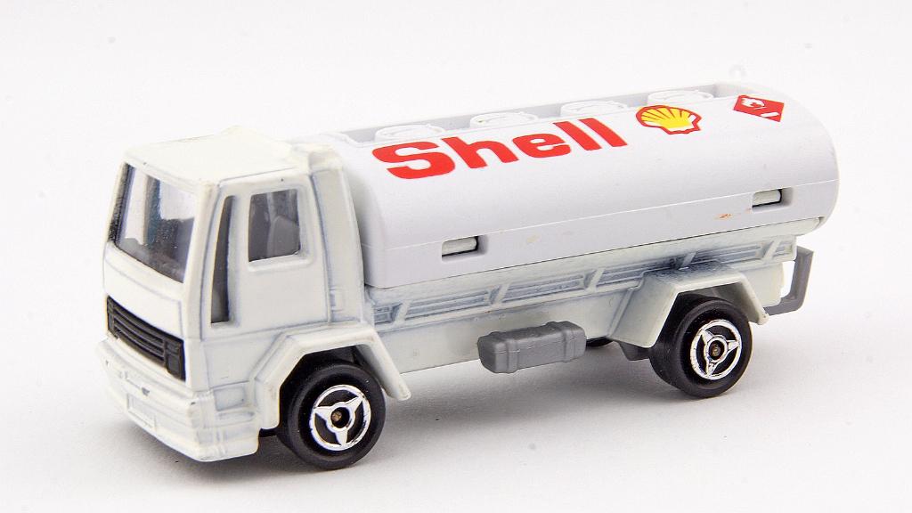 Majorette - Ford Shell Petrol Truck, Hobby en Vrije tijd, Ophalen of Verzenden, Gebruikt, Bus of Vrachtwagen