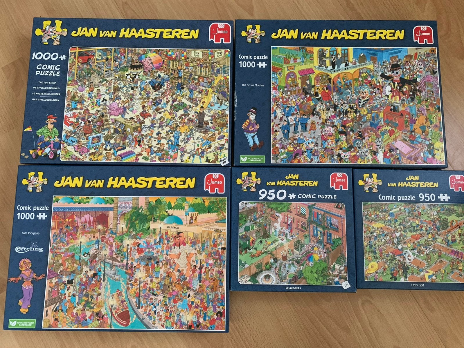 Jan van Haasteren 950/1000 stukjes, Ophalen of Verzenden, 500 t/m 1500 stukjes, Zo goed als nieuw