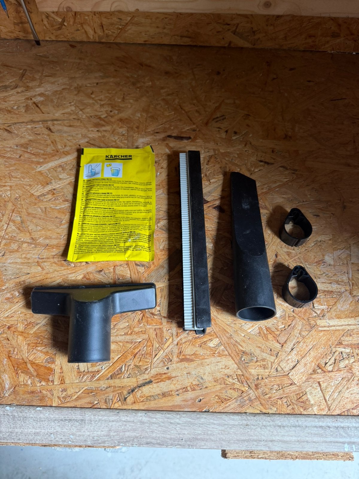 Karcher hulp mond stukken met reiniger., Ophalen of Verzenden, Zo goed als nieuw, Elektrisch