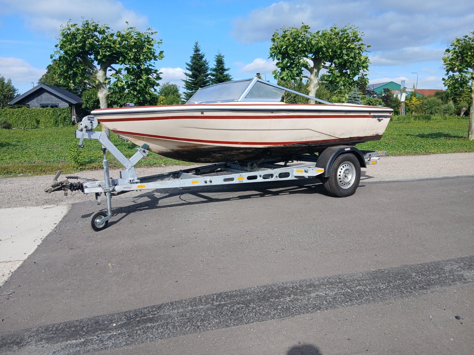 Boot trailer, Ophalen, Gebruikt