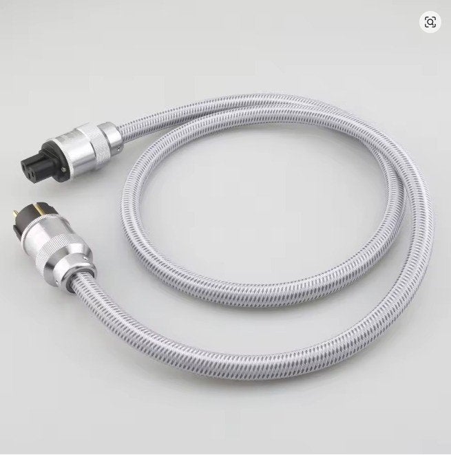 high end audio voedingskabel 220Volt, Ophalen, Zo goed als nieuw, Minder dan 2 meter, Componentkabel