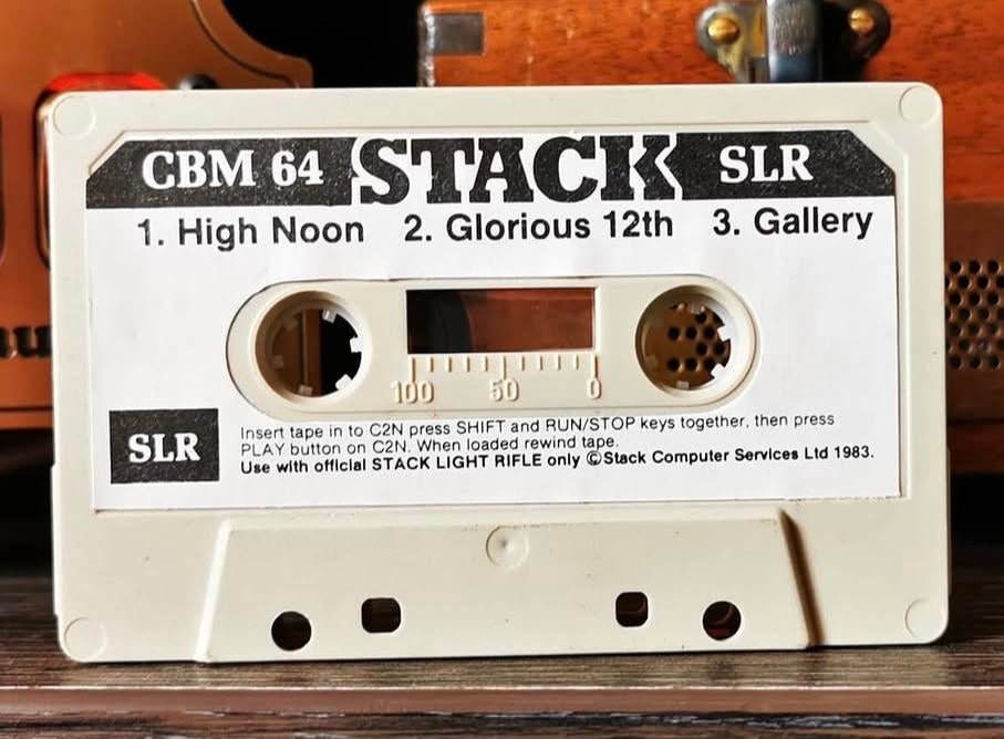 Gezocht originel tape Stack Light Rifle C64 commodore 64, Spelcomputers en Games, Games | Overige, Gebruikt, Shooter, 1 speler