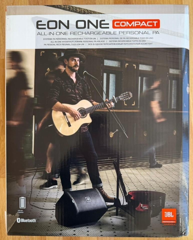 JBL EON ONE Compact – NIEUW IN DOOS – Draagbare PA Speaker, Ophalen of Verzenden, Nieuw, Minder dan 500 watt, P.A.