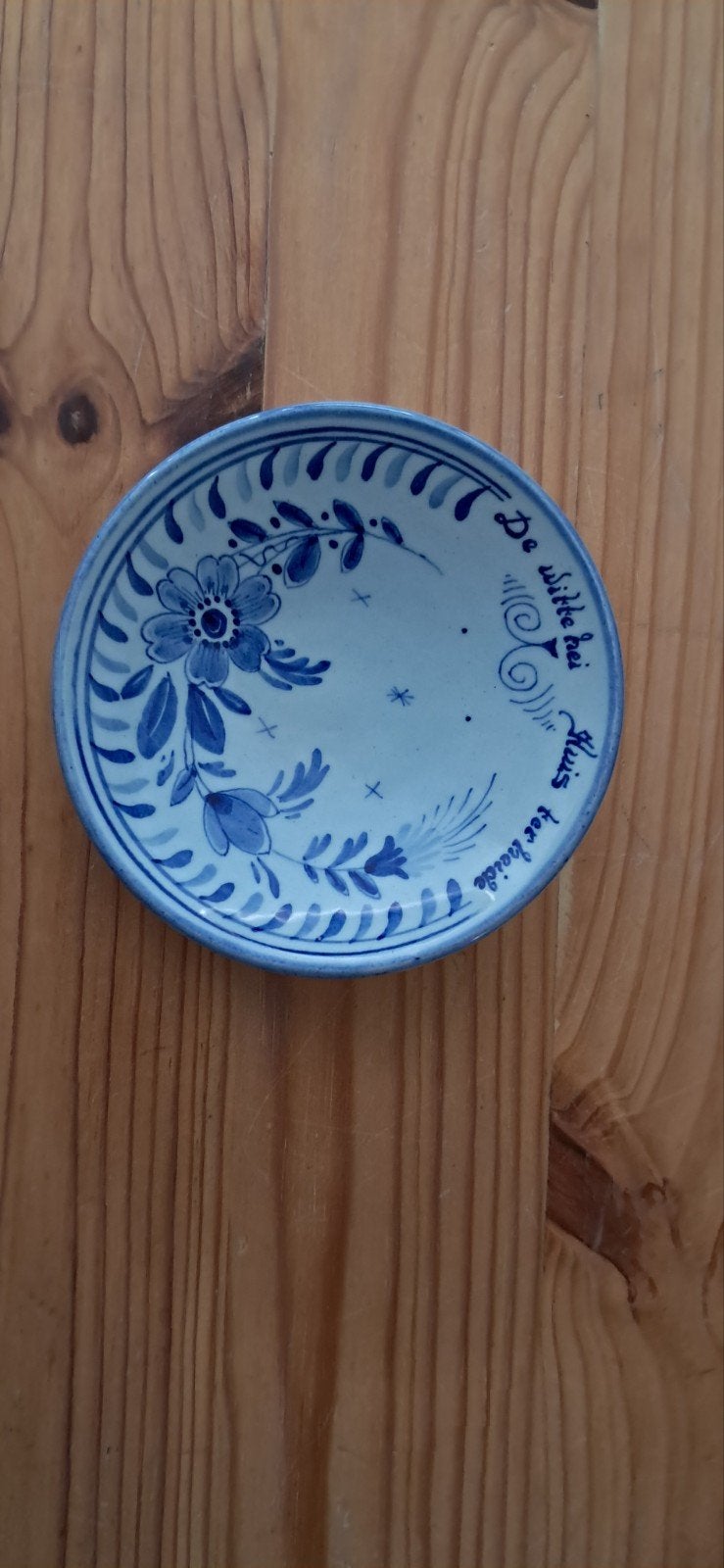 Delfts Blauw schaaltje 'De Witte Lelie', Ophalen of Verzenden
