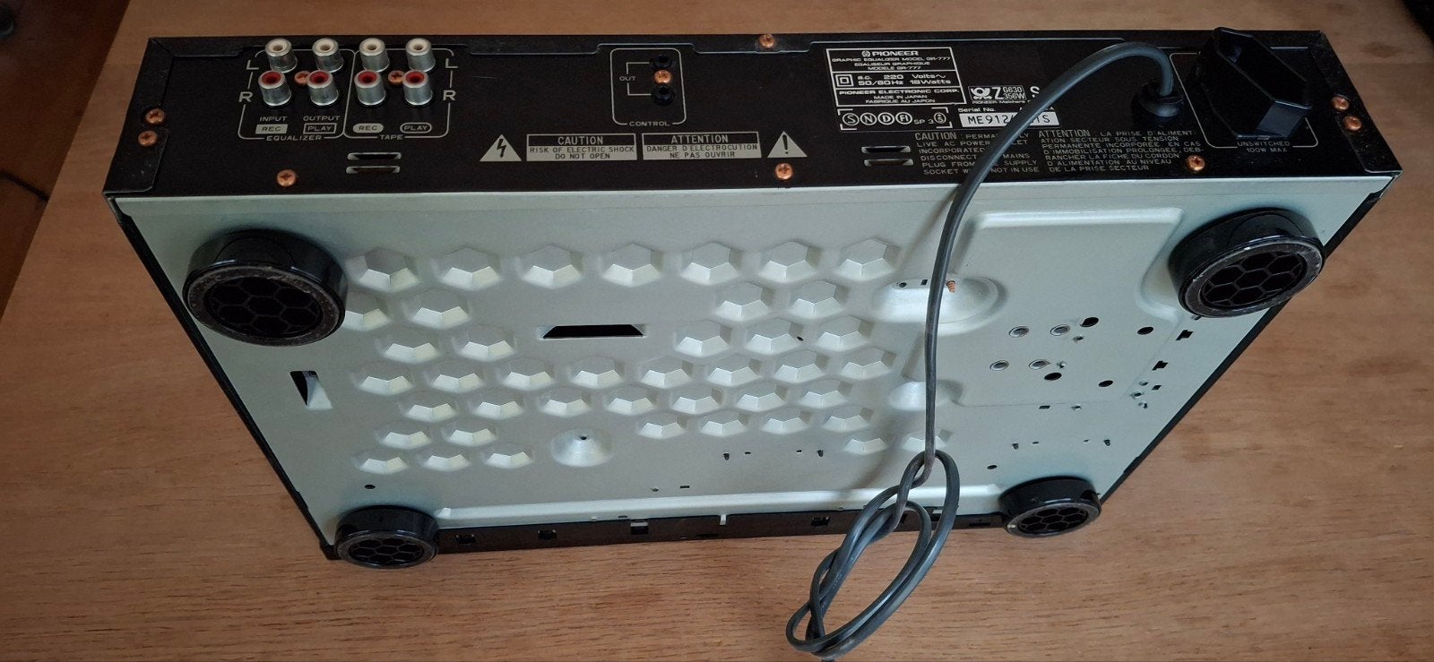 Foto 5 van Pioneer GR-777 Stereo Grafische Equalizer - Dubbele Spectrum