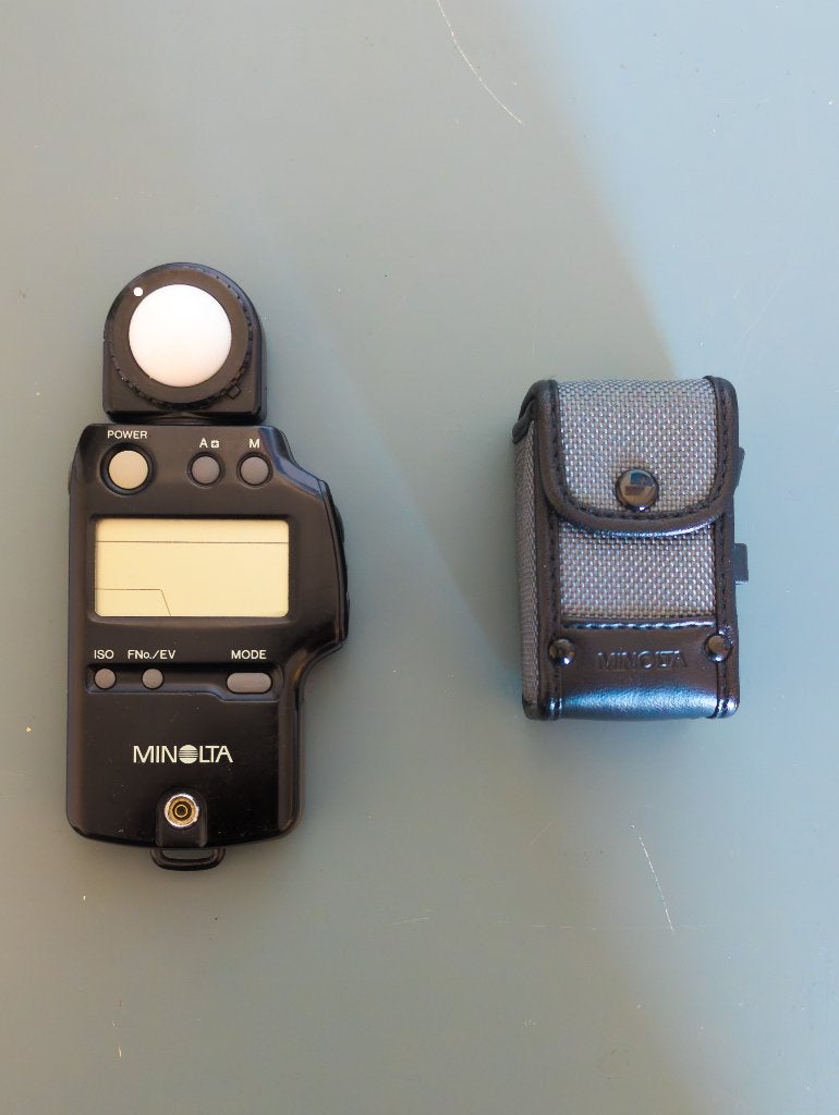 Minolta autometer IVF w/ 5 Degree viewfinder, Lichtmeter, Ophalen of Verzenden, Gebruikt