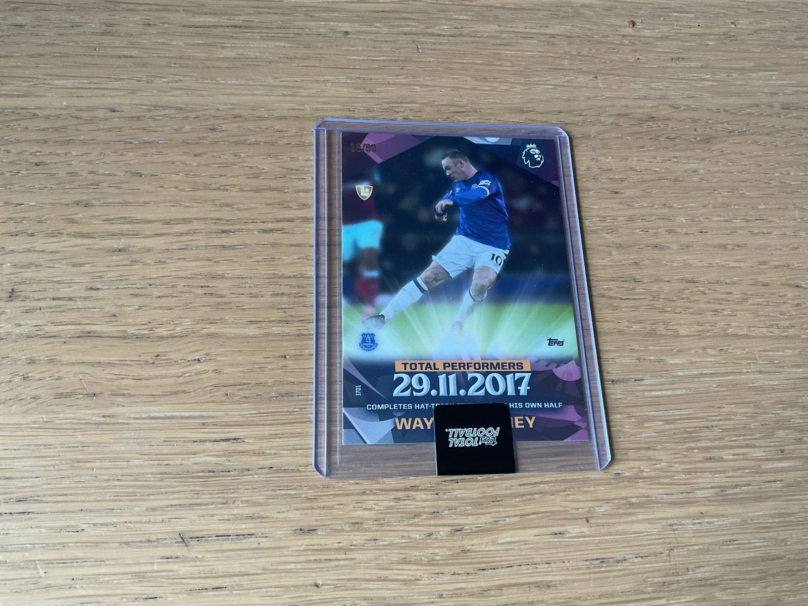 Wayne Rooney Topps Everton Voetbalkaart /99, Ophalen of Verzenden, Zo goed als nieuw, Buitenlandse clubs, Spelerskaart