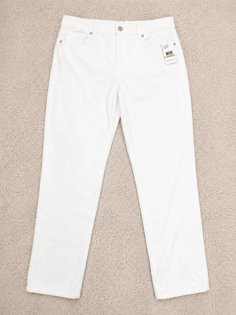 Gloria Vanderbilt Amanda jeans hoge taille White maat 14, Gloria Vanderbilt, Wit, Gloria Vanderbilt, Ophalen of Verzenden