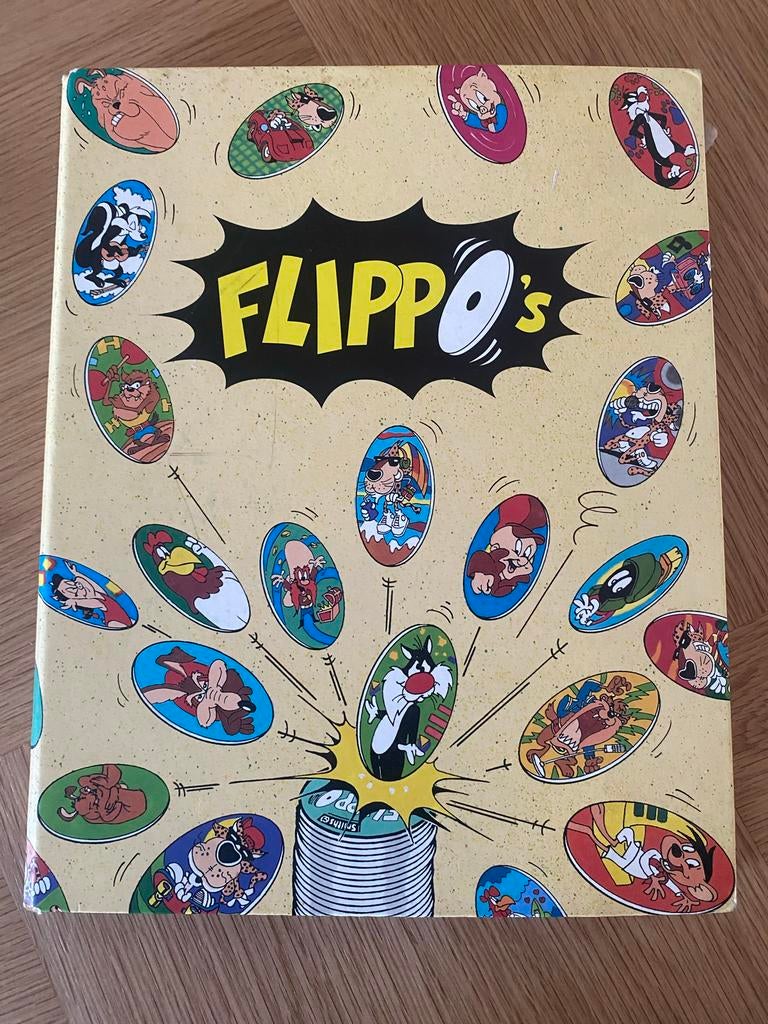 Flippo's boek - Looney Tunes - 3 missende flippo's, Verzamelen, Flippo's, Ophalen of Verzenden, Looney Tunes, Map, Album of Poster