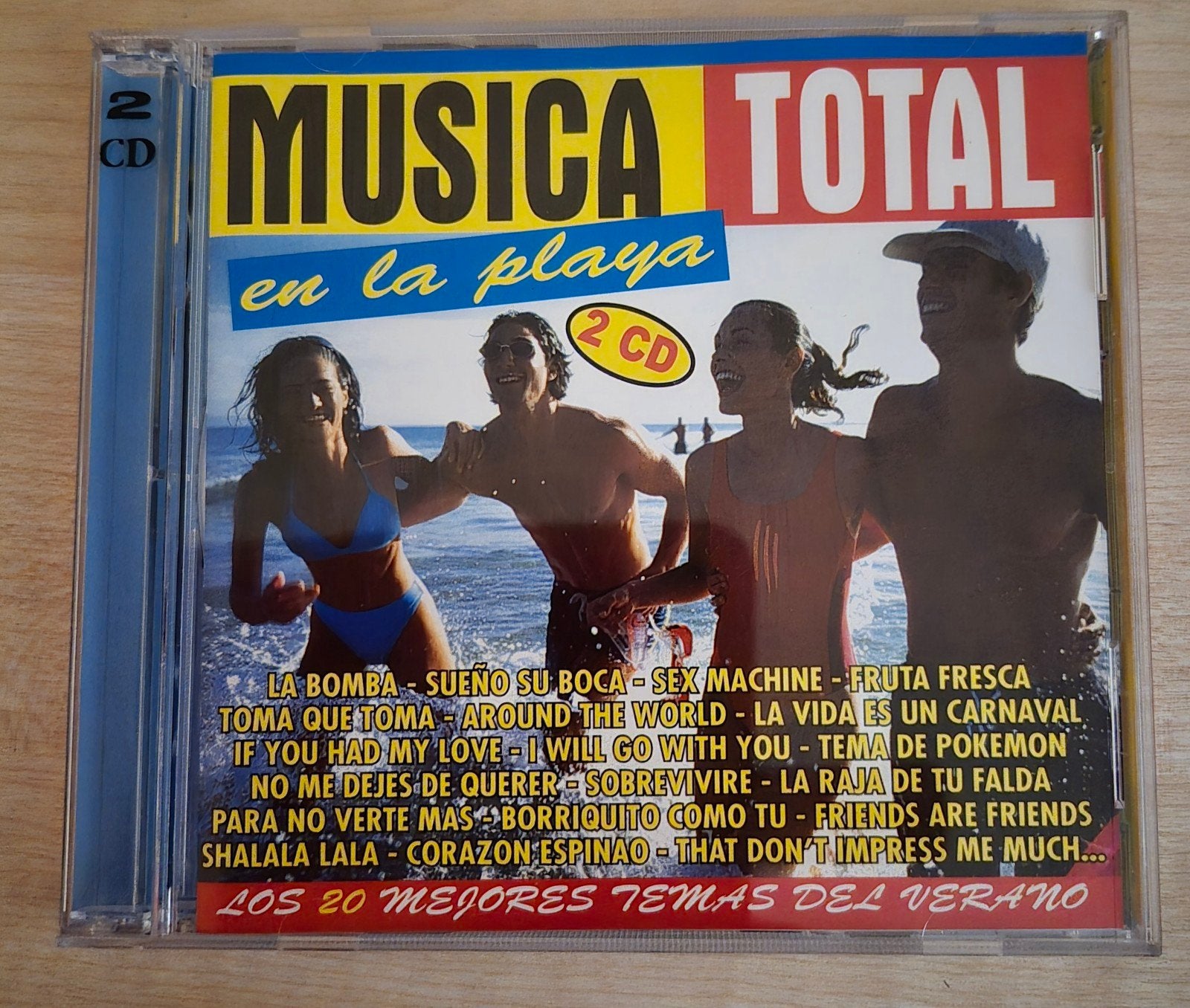 Música Total en la playa (2CD) – zomerse hits (2000), Ophalen of Verzenden, Zo goed als nieuw