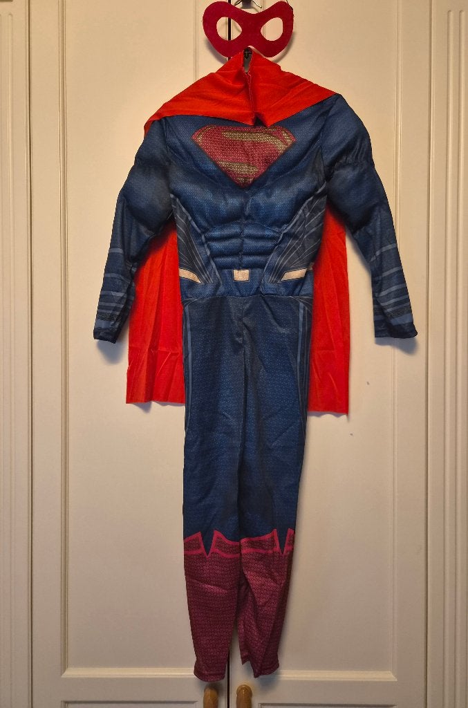 Nieuw! Superman, verkleedpak, gevuld, maat 110/116, Overige typen, Jongen of Meisje, Nieuw, Superman