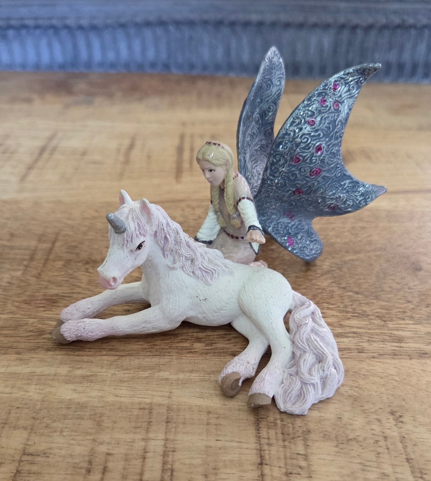Schleich Lindareel Elf met eenhoorn - Fantasie speelfiguur, Ophalen of Verzenden, Zo goed als nieuw