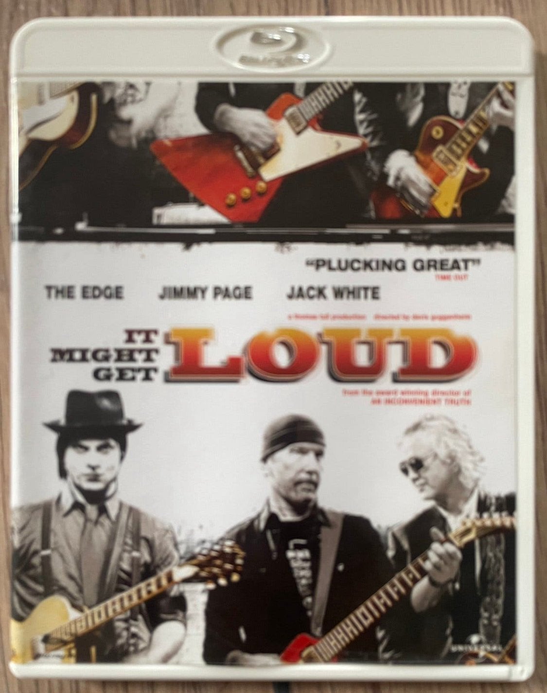 Blu-Ray It Might Get Loud Led Zeppelin Jimmy Page Jack White, Muziek en Concerten, Engels, Concert, Ophalen of Verzenden