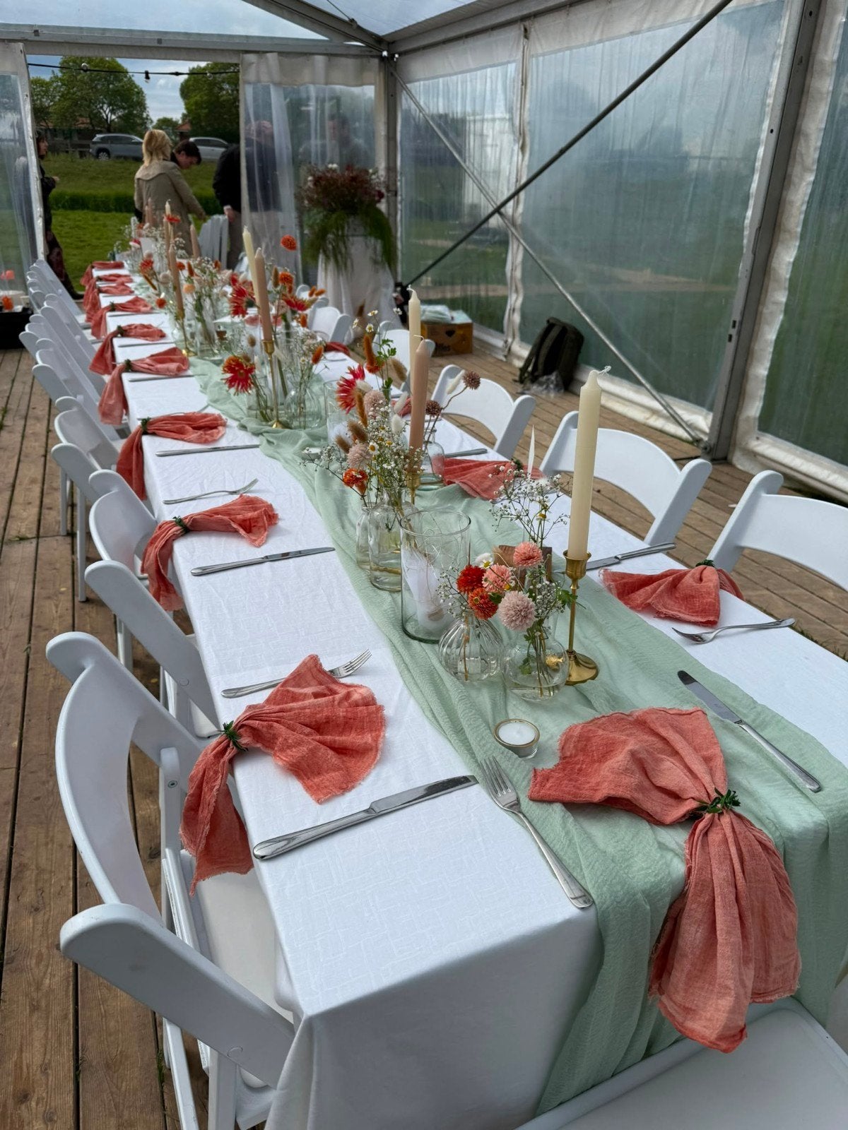 Rustiek servetten, Ophalen of Verzenden
