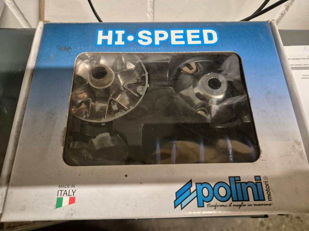 Polini vario piaggio zip, Ophalen, Piaggio