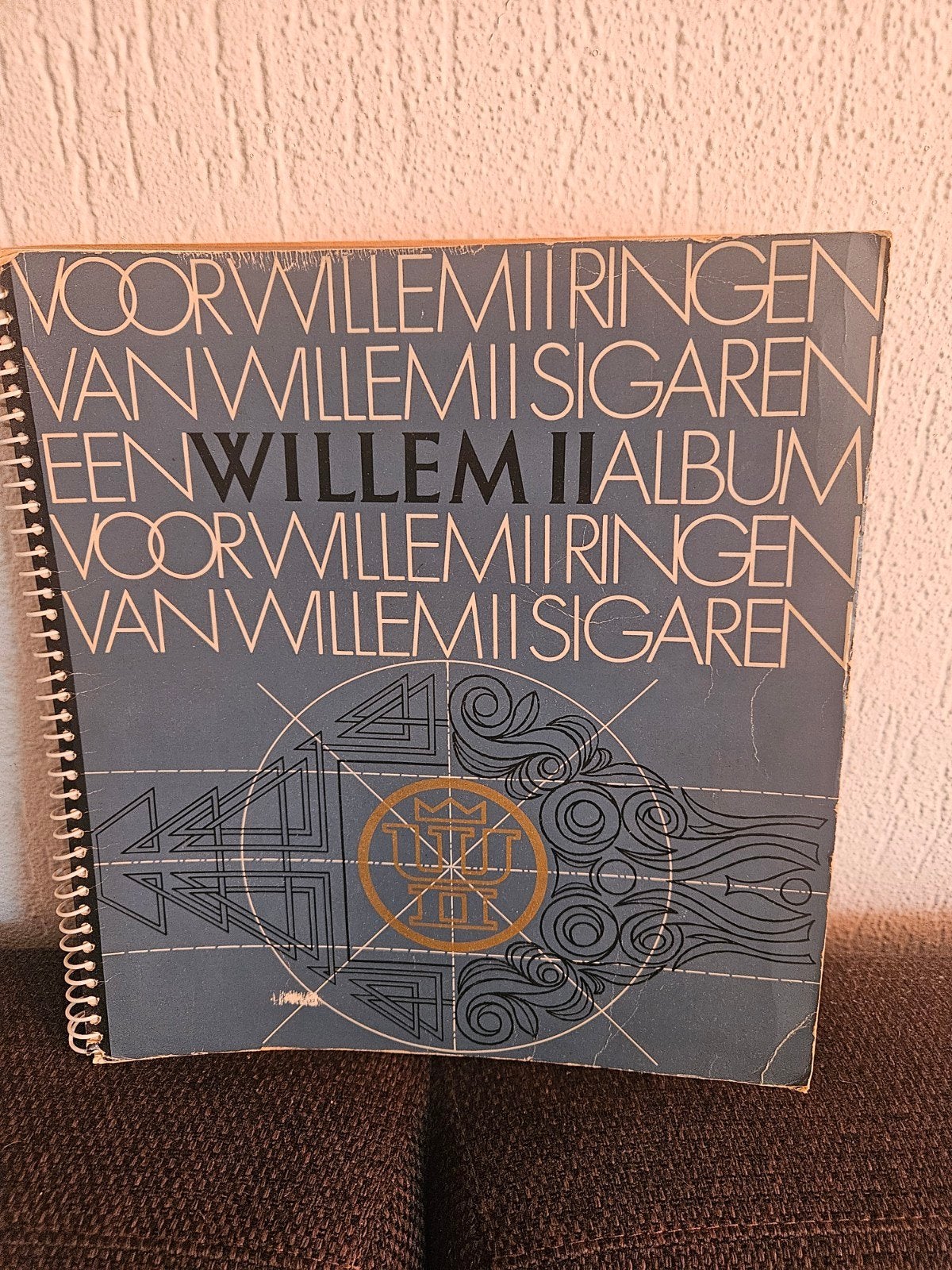 Album met sigarenbandjes Willem II - Vintage verzameling, Ophalen of Verzenden