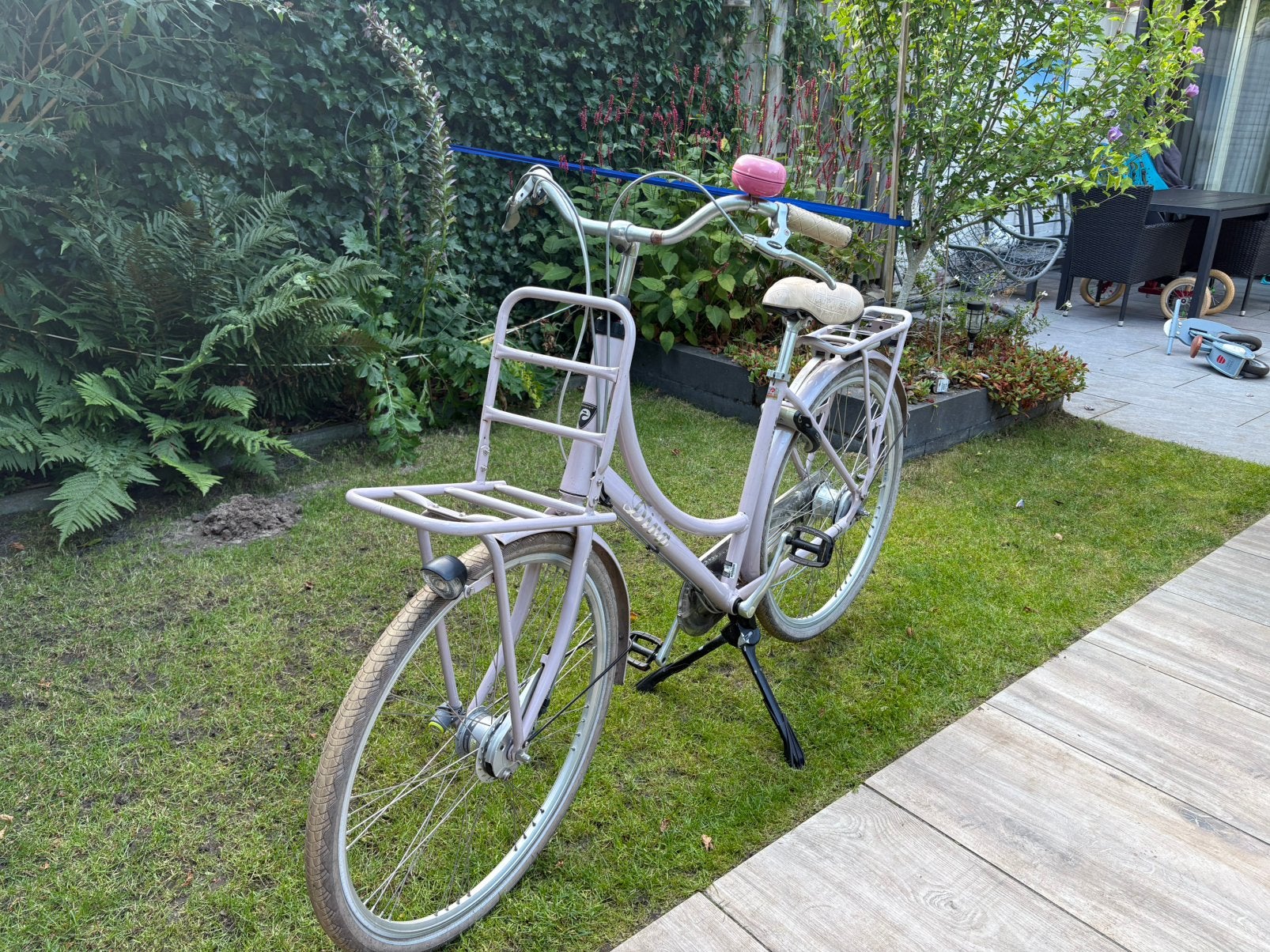Damesfiets Batavus Diva Plus Tour Roze, Ophalen, Gebruikt, Batavus, Versnellingen