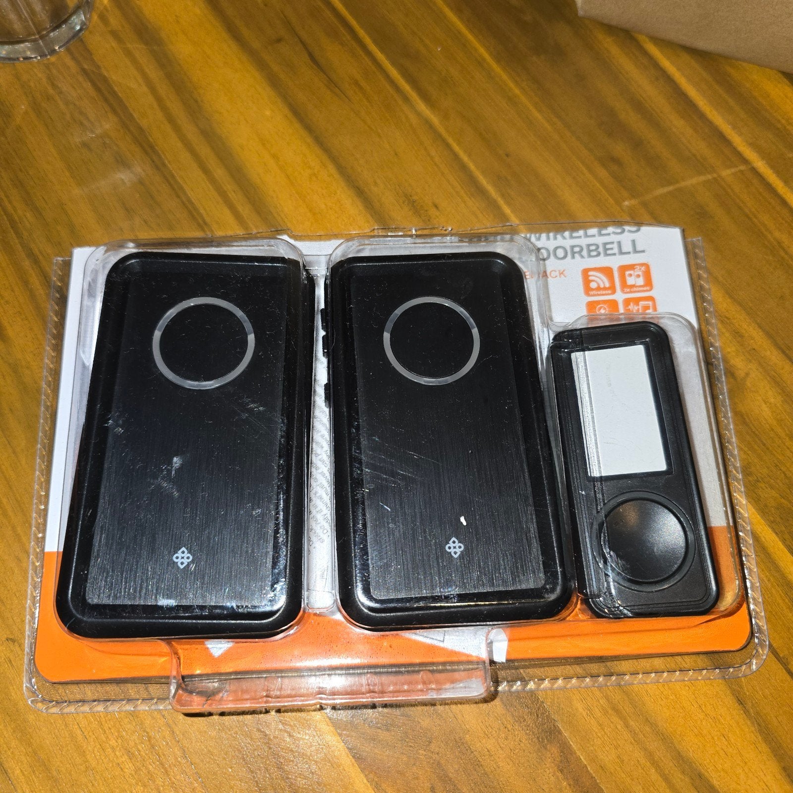 Duo Draadloze Deurbel - Eenvoudige Installatie, Ophalen, Zo goed als nieuw, Draadloos