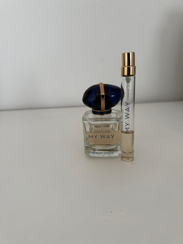 Armani my way, Ophalen, Zo goed als nieuw